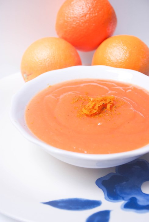 soupe carotte curry orange